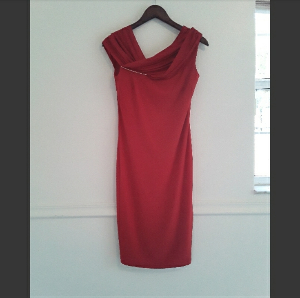 Bright Red Dress